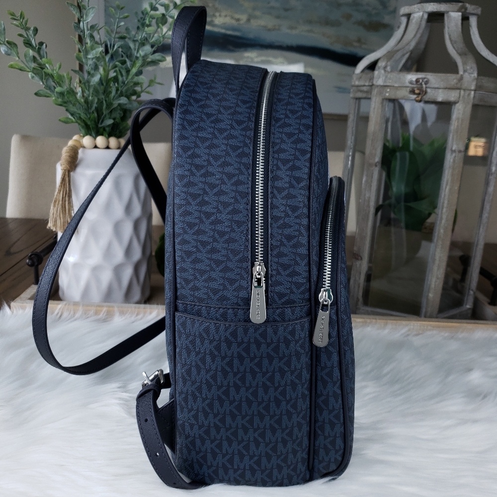 🌺NWT Michael Kors LG Abbey backpack bag admiral - Picture 4 of 8